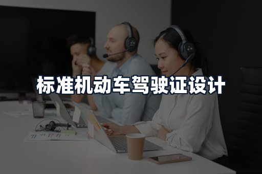 标准机动车驾驶证设计